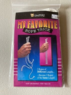 Empire My Favorite Rope Trick Magician Magic Trick Kit